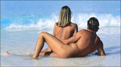 Nudista strandja a világ - más, de a szabad forma kikapcsolódás