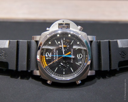 Officine panerai luminor 1950 regata 3 zile chrono flyback titaniu