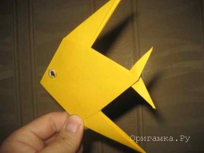 Origami pește