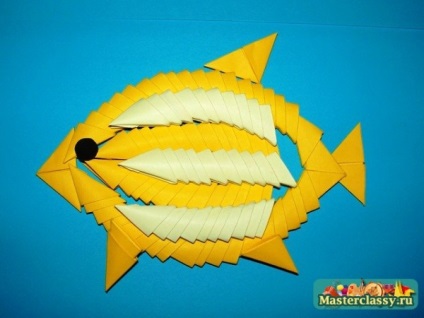 Origami pescuiesc copiii cu o schemă cu fotografii și videoclipuri