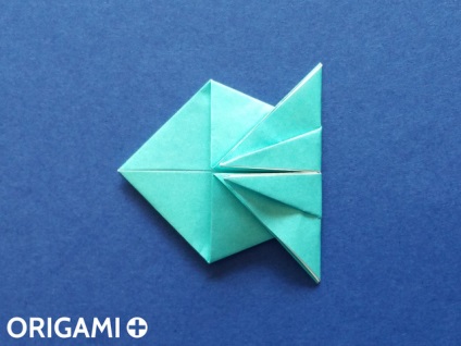 Origami pește pas-cu-pas instrucțiuni pentru copii - instrucțiuni de pește origami pește pas-cu-pas pentru copii