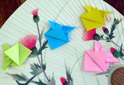 Origami pește pas-cu-pas instrucțiuni pentru copii - instrucțiuni de pește origami pește pas-cu-pas pentru copii