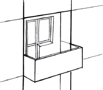 Ellentétben az erkélyen loggia, fényképek például, amely lehet a szélessége az erkélyen, hogy az erkélyen