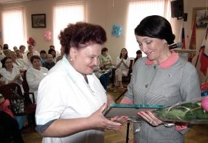 A fost sărbătorită o sărbătoare profesională, Spitalul Regional Bryansk nr. 1