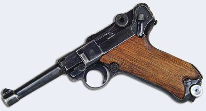 Parabellum pistol german lugera r-08, calibru, specificatii tehnice (tth) si dispozitivul,