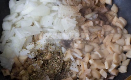 Torturi cu ciuperci cu ciuperci (într-un cazan dublu, multivark) - rețetă cu fotografii pas cu pas, toate mâncărurile