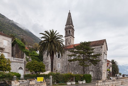 Perast - tájékoztatást a város és a látnivalók