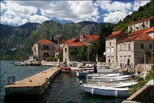 Perast - tájékoztatást a város és a látnivalók