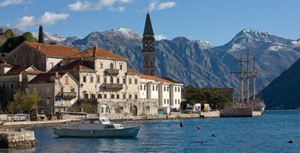 Perast - tájékoztatást a város és a látnivalók