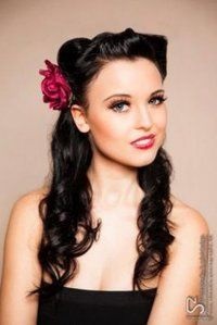 Pin Up Hairstyle - cum se creează o imagine spectaculoasă, exemple foto