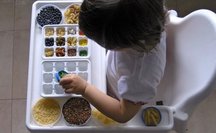 Artizanat din cereale cu mâinile lor pentru copiii preșcolari