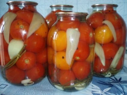 Tomatele marinate pentru rețetele de iarnă