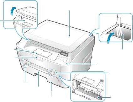 Noțiuni de bază pe samsung scx 4100