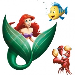 Colorarea Little Mermaid Ariel descărca și imprima gratuit