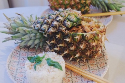 Reteta pentru pui cu ananas in sos teriyaki