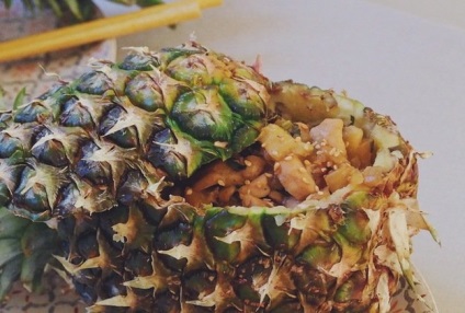 Reteta pentru pui cu ananas in sos teriyaki