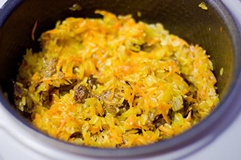 Pilaf recept multivarka