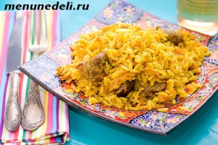 Pilaf recept multivarka