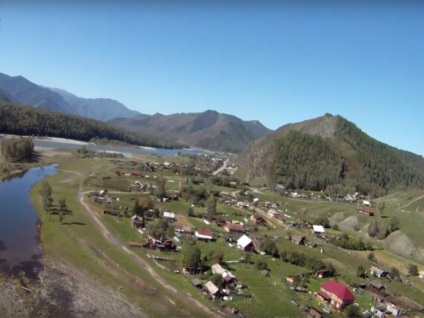 Satul de tungur republica Altai Ust-Koksin district de recreere și turism