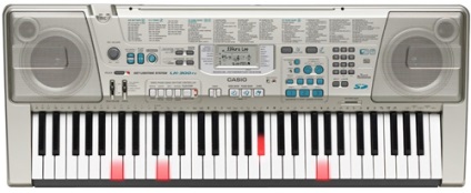 Serie de sintetizatoare casio lk