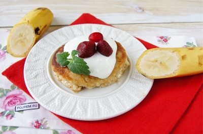 Cheesecake cu banane - rețetă pas cu pas cu fotografie cum să gătești