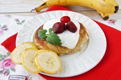 Cheesecake cu banane - rețetă pas cu pas cu fotografie cum să gătești