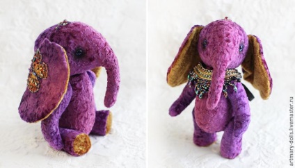 Elephant din basmul indian creăm o jucărie în stilul 