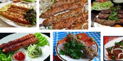 Juicy kebab török ​​„receptek remények