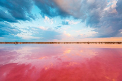 Salt Lake Sasyk-Sivash în Crimeea și calitățile sale uimitoare