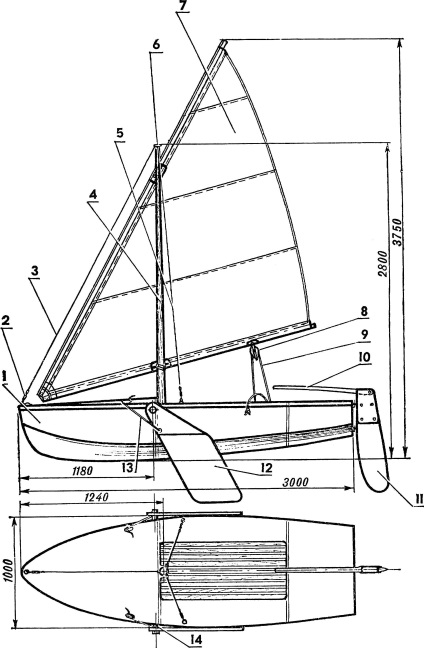 Construim dinghy, model-constructor