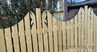 Construirea unui gard din lemn cu mâinile tale
