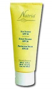 Sun screen spf 30 (захисний крем від сонця) - косметика natria - каталог товарів - nsp odessa, бади