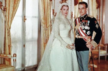 Rochie de mireasa Grace Kelly - Printesa Monaco - multe fotografii