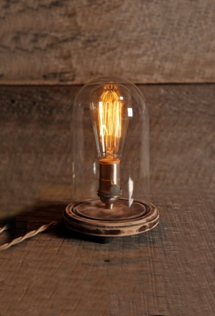 A lámpa a stílus az ország (DIY)