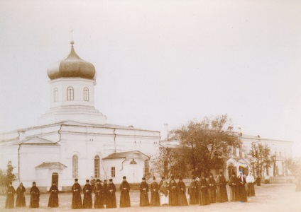 Sfânta Tikhvin Bogoroditsky femeie mănăstire - din celula arhim