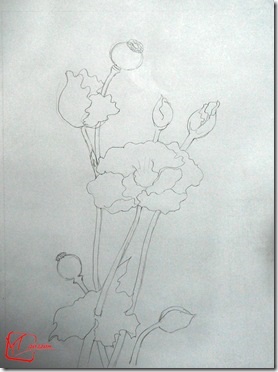 Învățați cum să desenați flori prin acuarelă, mtdesign