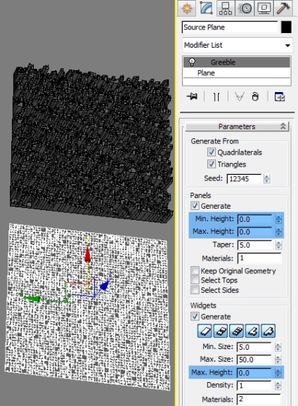 Gestionați tulpina în funcție de volum, lecția 3ds max