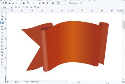 Lecția coreldraw desenează o pictogramă de pavilion - centrul de testare