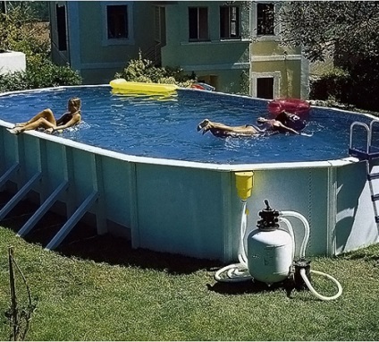 Instalați piscina încălzită cu propriile mâini