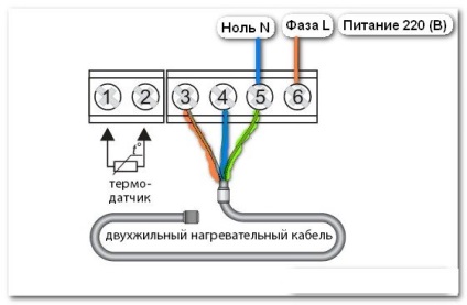 Instalarea termostatului de siguranță și procedura de instalare, manager de căldură