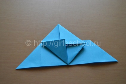 Plicul lui Valentine cu aripi, cum să faci o școală de sex feminin de origami Valentine