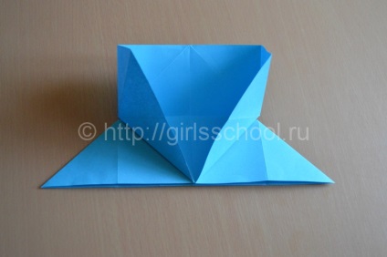 Plicul lui Valentine cu aripi, cum să faci o școală de sex feminin de origami Valentine