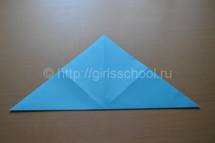 Plicul lui Valentine cu aripi, cum să faci o școală de sex feminin de origami Valentine