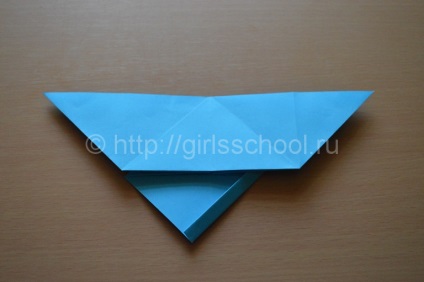 Plicul lui Valentine cu aripi, cum să faci o școală de sex feminin de origami Valentine