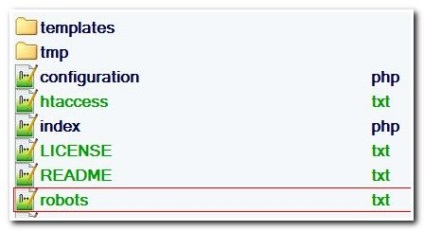 Include indexarea imaginilor Joomla într-un fișier