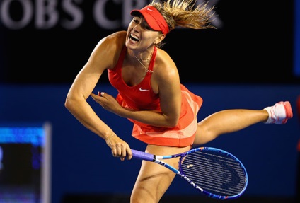 În meciul decisiv deschiderea australiană Mariya Sharapova se va întâlni cu un sport de tenis genial rău