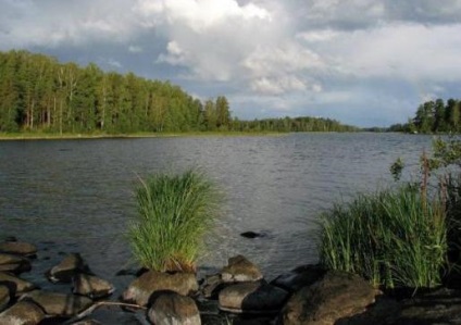 Vuoksa - lacul din regiunea Leningrad