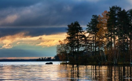 Vuoksa - lacul din regiunea Leningrad