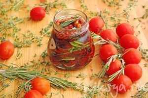 Сушени домати, най-вкусните портал RuNet