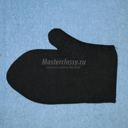 Kötött potholder kesztyű-hook